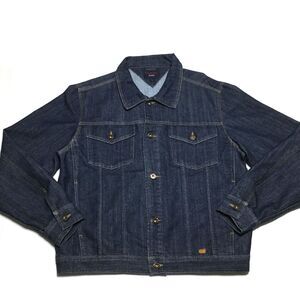 VTG Tommy Hilfiger Womens Vintage Denim Jacket Size L Top Adjustable Waist